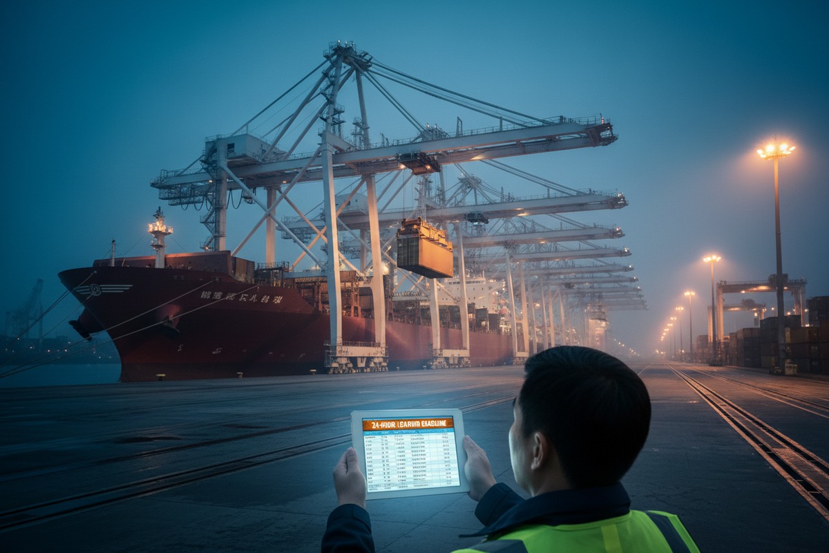 ISF-5 Submission Timing Submitting ISF-5 filings 24 hours before vessel loading to avoid 2026 customs delays (ID#2)
