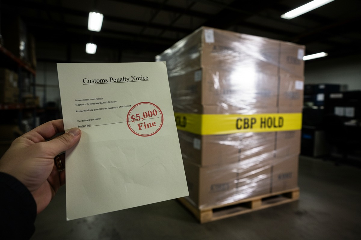 ISF-5 Filing Penalties CBP penalties for late or inaccurate ISF-5 filings starting at five thousand dollars (ID#3)