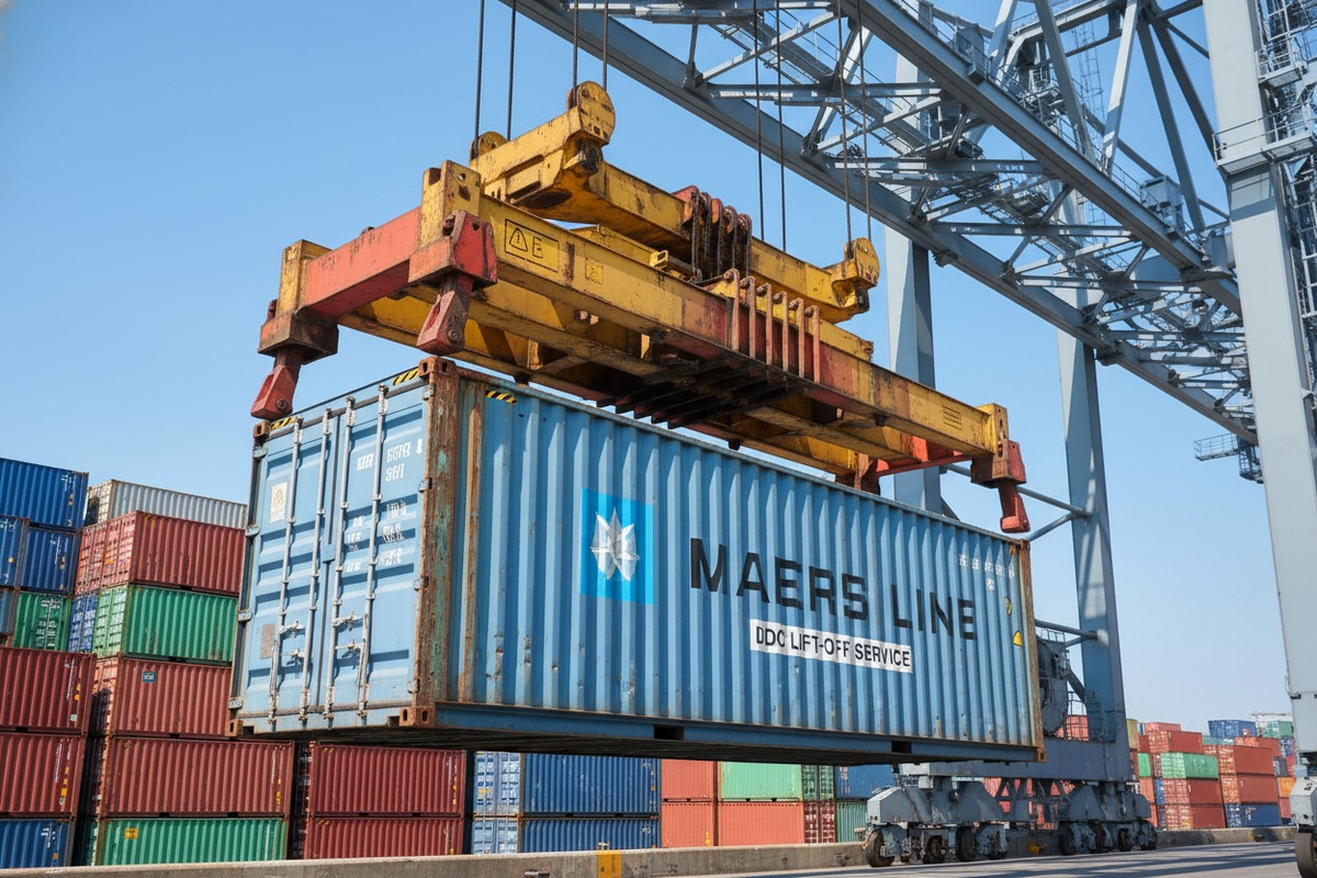 Terminal Handling and Offloading Terminal handling services including crane lift-off and port drayage covered by the DDC fee (ID#3)