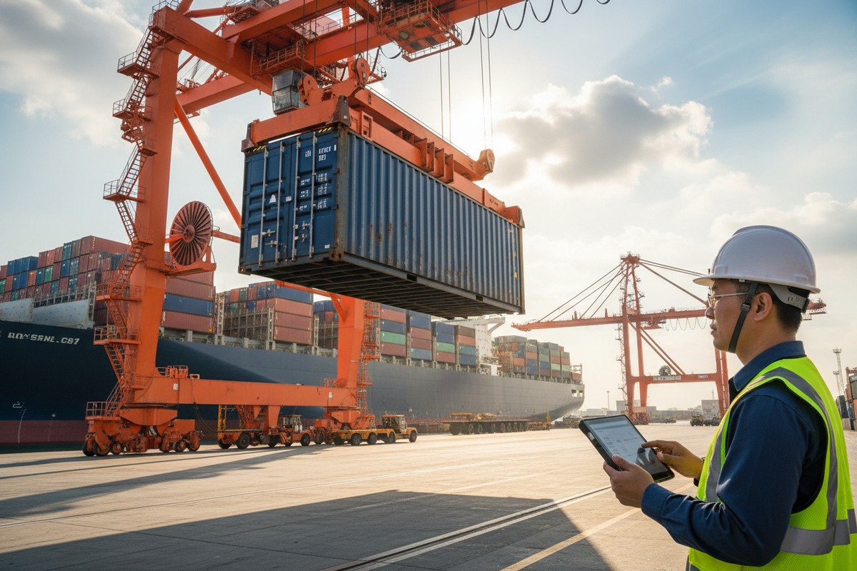 Mandatory SOLAS VGM requirements for sea freight shipments to ensure vessel stability and safety (ID#2)