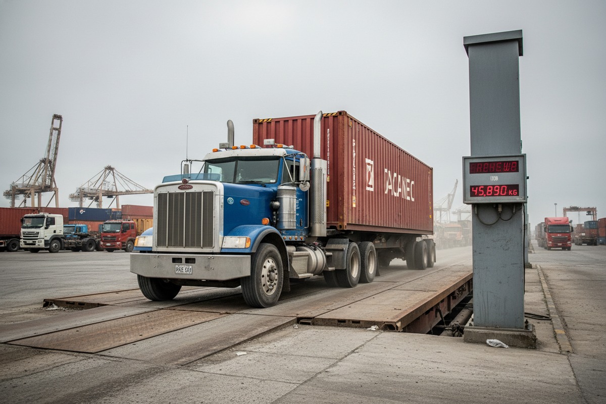 Freight forwarder handling VGM submission for Amazon FBA shipments with accurate weight data (ID#4)