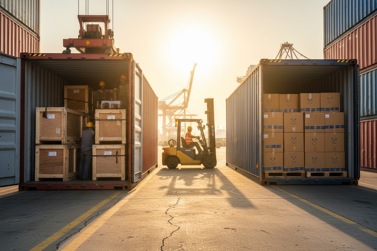 20ft vs 40ft Containers Comparing 20ft and 40ft shipping containers for heavy or high-volume cargo (ID#2)