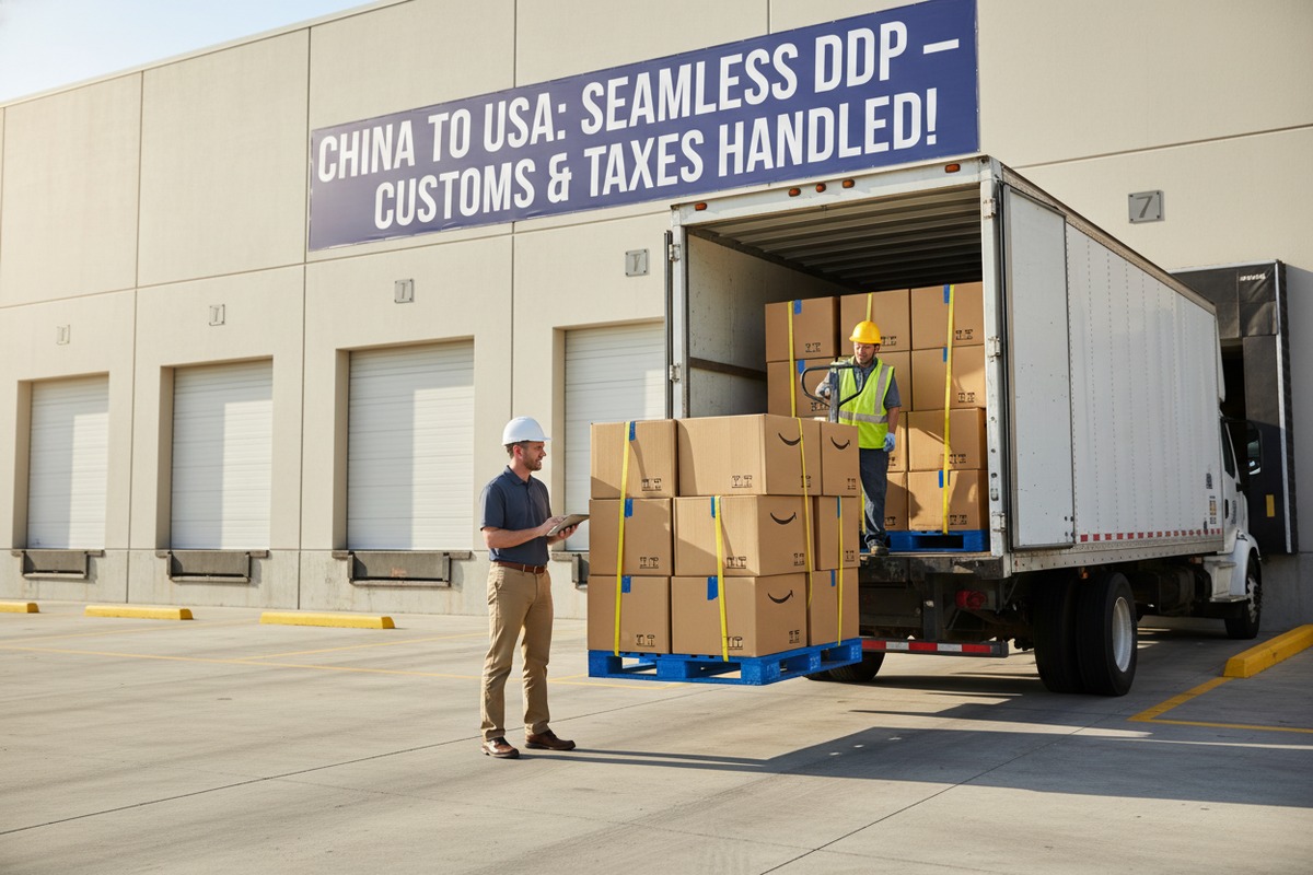 Specialized DDP Customs Forwarding Specialized DDP forwarder managing customs clearance and reducing 5H inspection risks (ID#5)