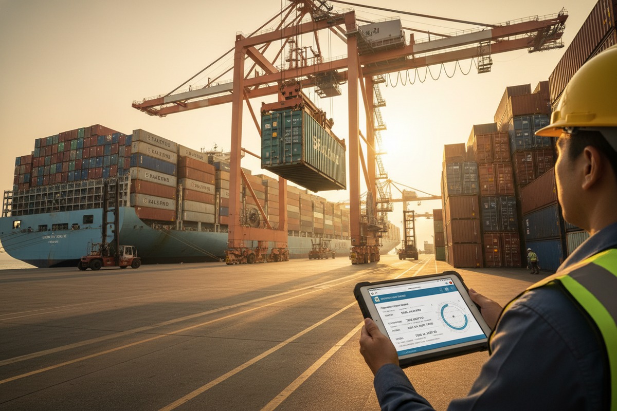 Freight Forwarder ISF Management Freight forwarder managing ISF-5 and ISF-10 filings for China to USA ocean shipments (ID#4)