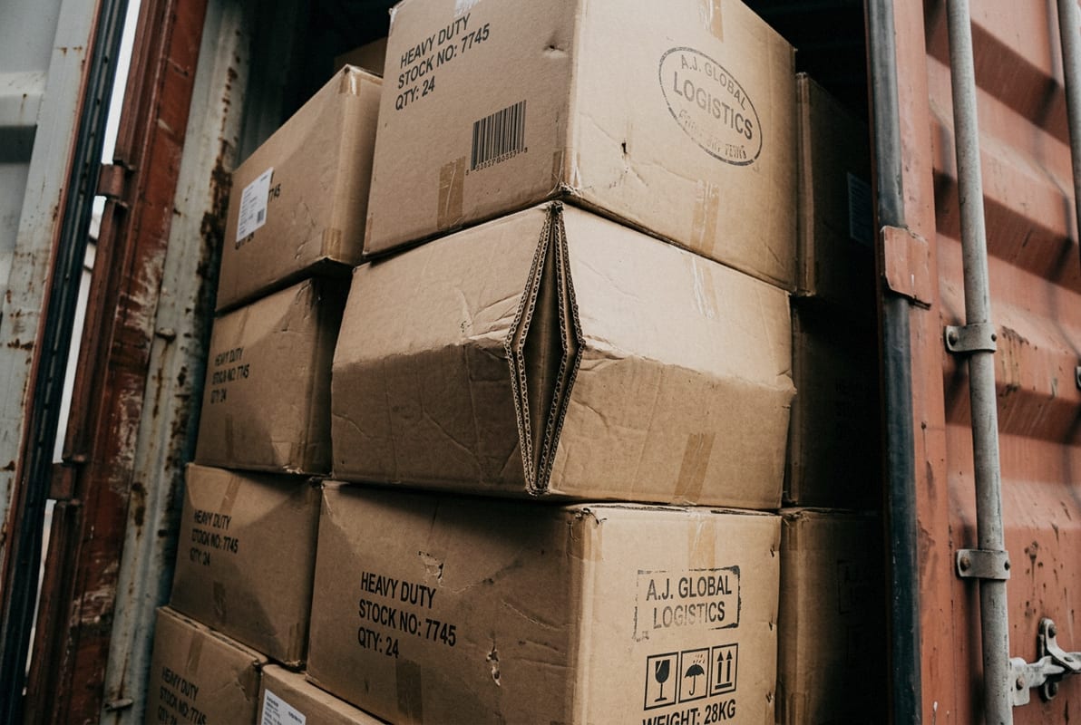 Strong 5-layer double-wall corrugated fiberboard boxes for long distance shipping from China (ID#2)