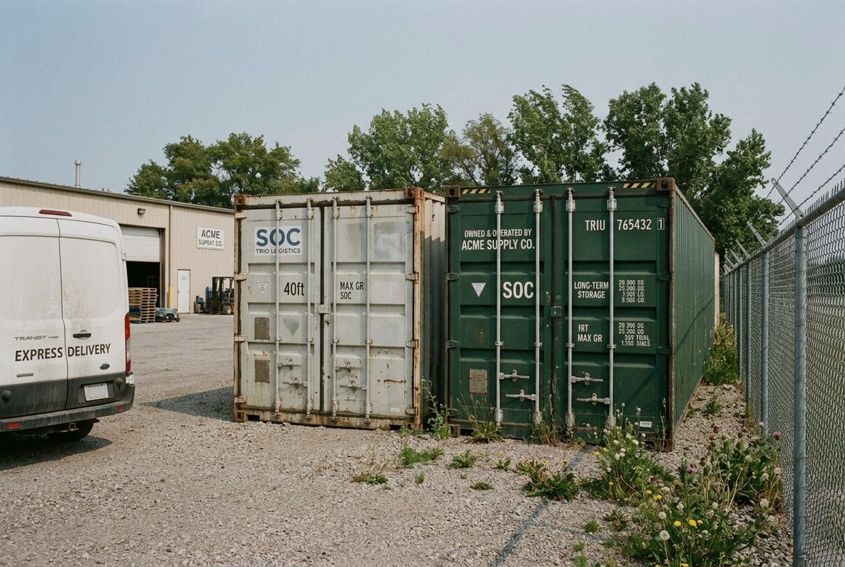 Risks of using SOC containers including sea-worthiness failures and cargo damage liability (ID#4)