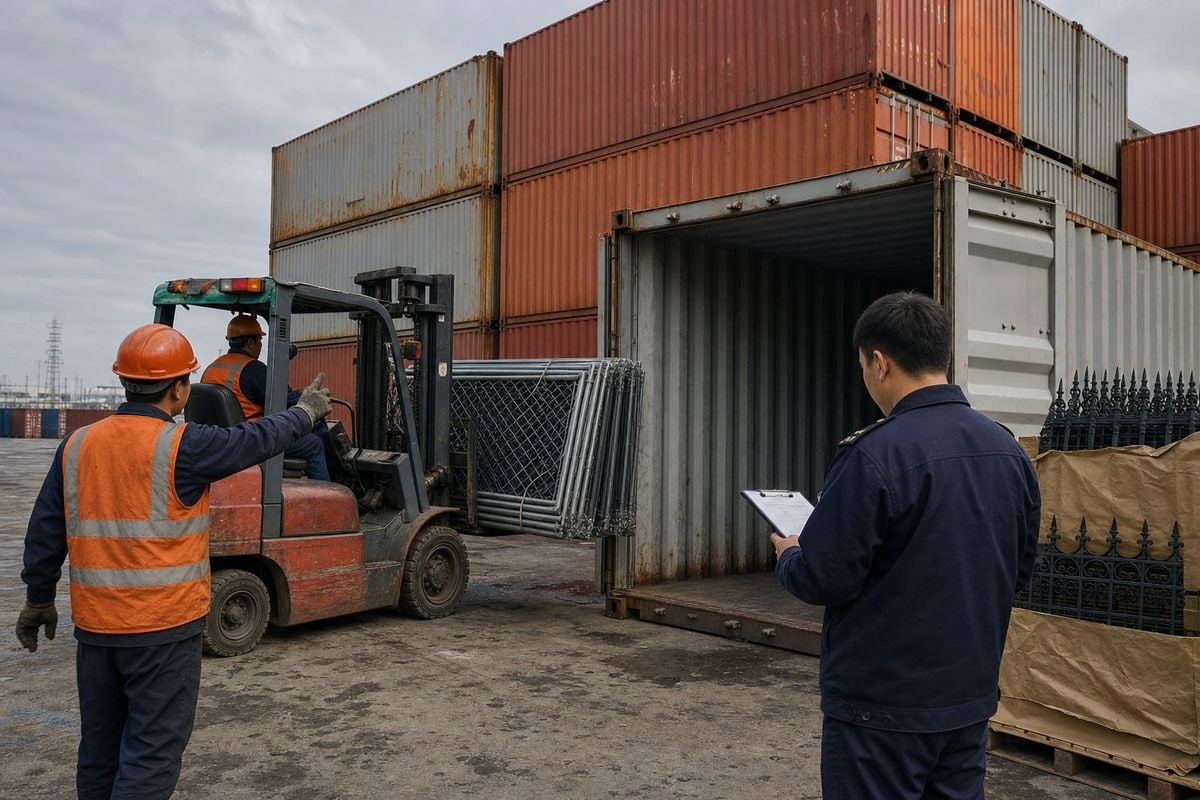 DDP shipping providers ensure anti-dumping compliance and fixed landed costs for fencing imports (ID#4)