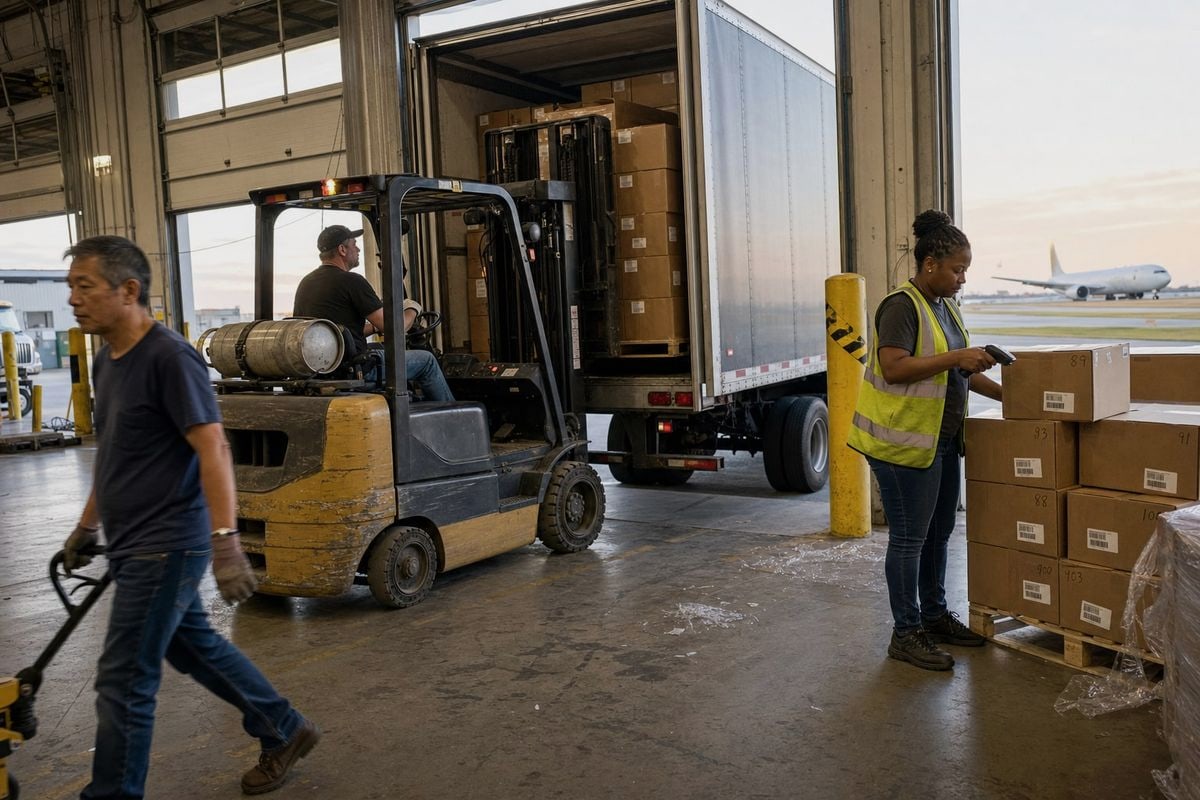 DDP air freight speeds Amazon FBA restocking with 7-12 day door-to-door delivery (ID#3)