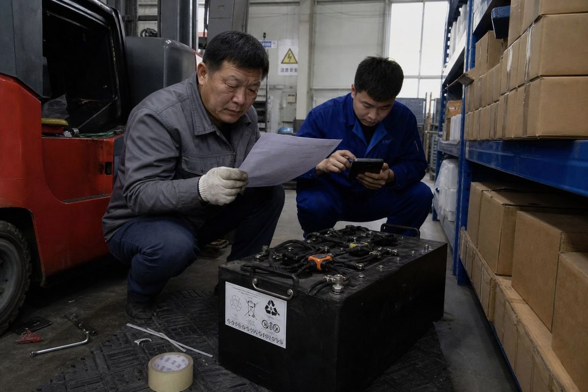 Lithium battery documentation and customs requirements for forklift shipments explained (ID#4)