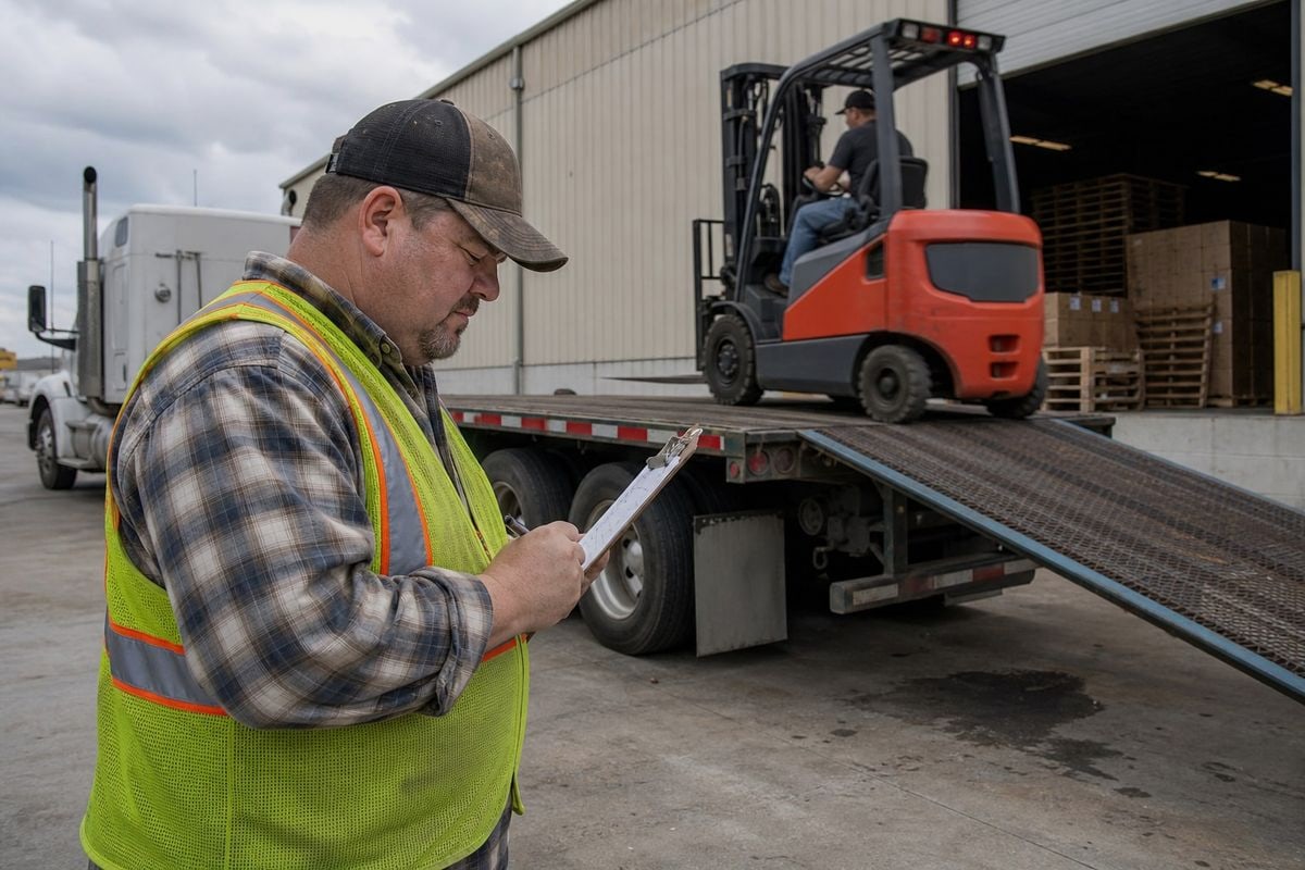 Benefits of choosing door-to-door shipping over self-managed freight for forklift imports (ID#5)