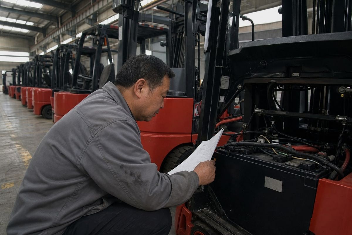 Lithium battery regulations and dangerous goods requirements for forklift sea shipments (ID#4)