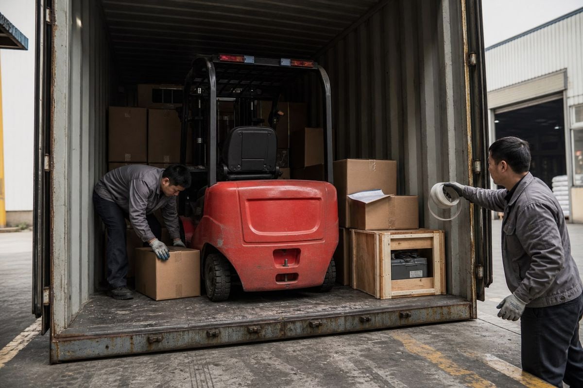 Required documents for shipping lithium battery forklifts including UN38.3 report (ID#4)