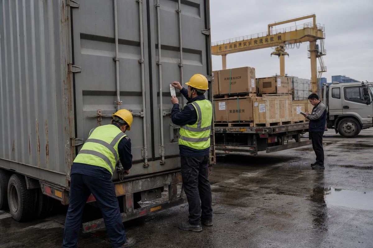Hidden fees to watch for when budgeting forklift shipping costs from China including THC and duties (ID#5)