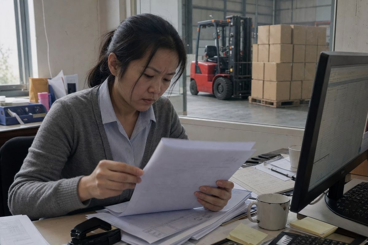 Forklift Export Documents Required export documents for shipping electric forklifts from China including invoices and certificates (ID#2)