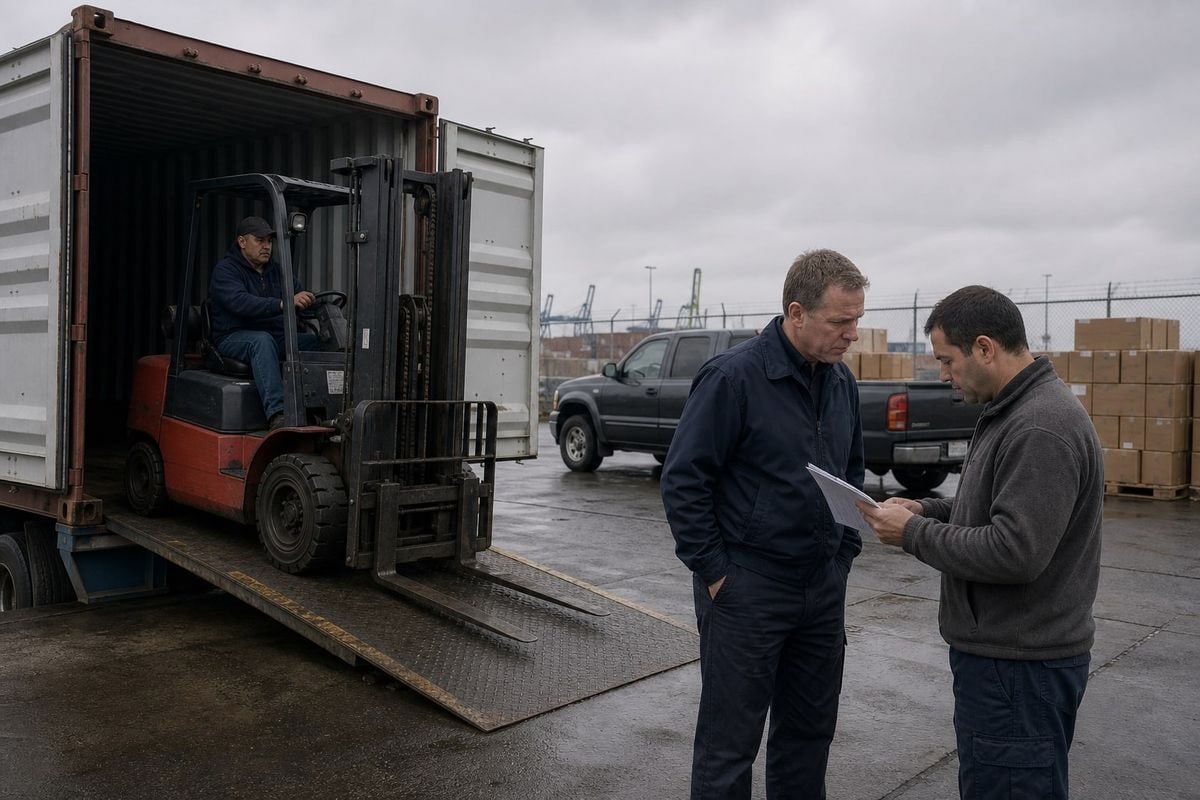 Customs clearance process and import duties for forklifts entering the US (ID#3)