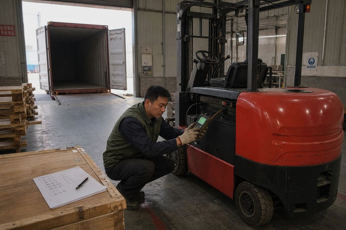 Required documentation to avoid delays when importing forklifts from China (ID#4)