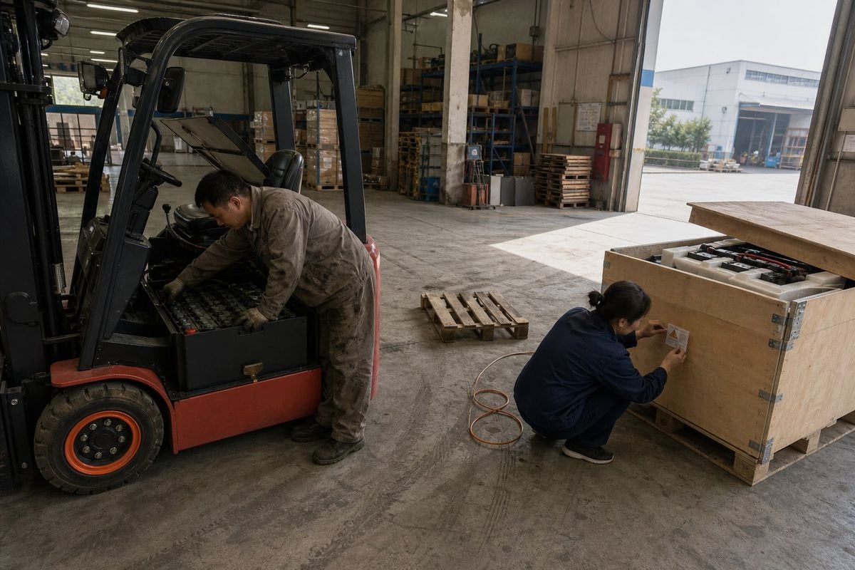 Battery Classification Guide Classifying forklift batteries under correct UN numbers and HS codes for shipping (ID#3)