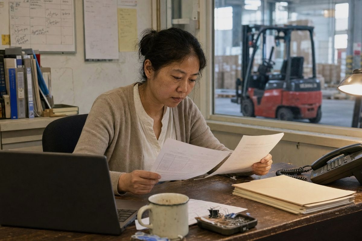Pre-Port Document Verification Pre-port document checks to avoid forklift shipment delays and rejection fees (ID#5)
