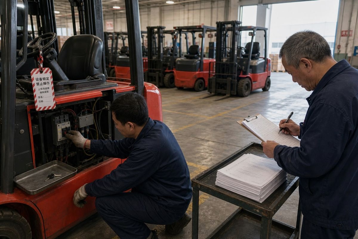Customs documentation tips to avoid delays when shipping forklifts with installed batteries (ID#4)