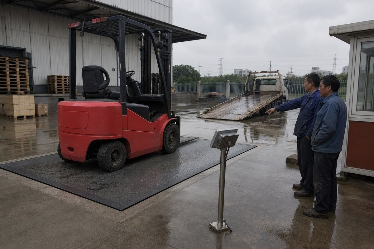 Hidden fees like customs, DG surcharges, and drayage in forklift freight shipping (ID#5)