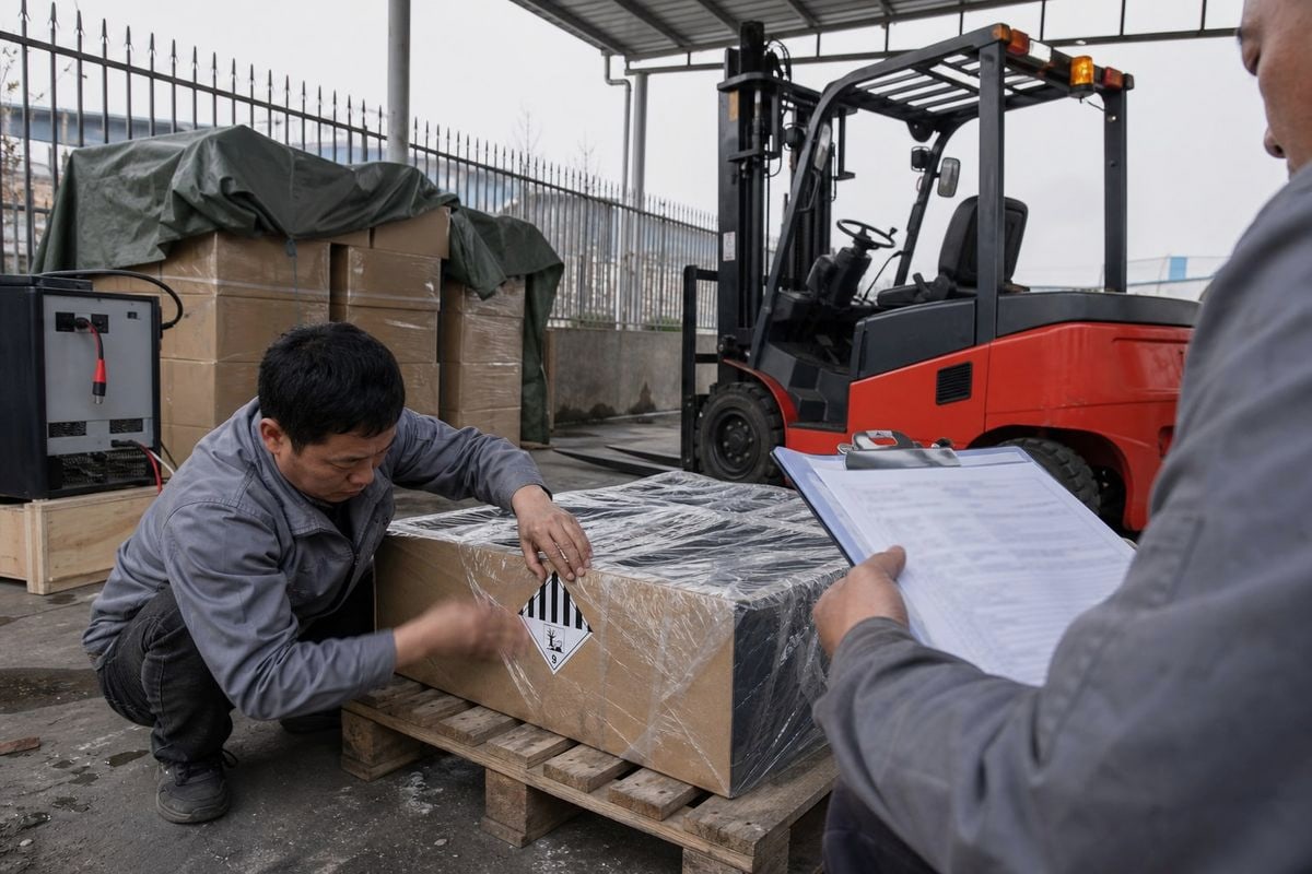 40ft vs 40HQ Container Comparing 40ft and 40HQ containers for electric forklift shipments (ID#5)