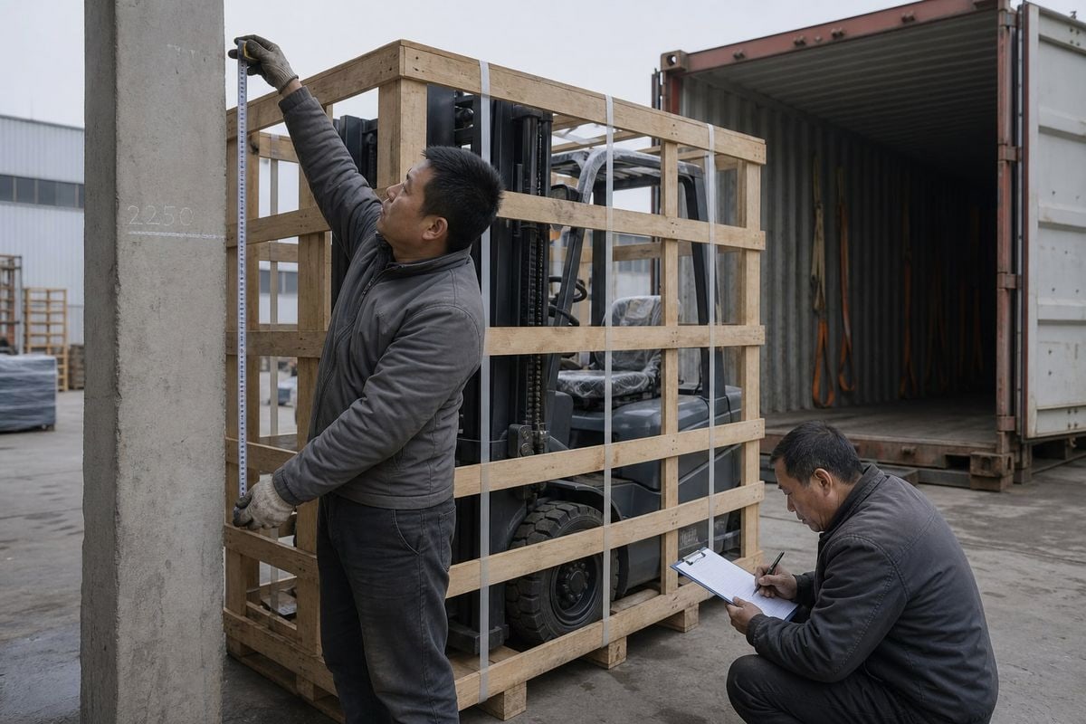 Guide to qualifying forklift shipments for LCL or FCL freight pricing (ID#2)