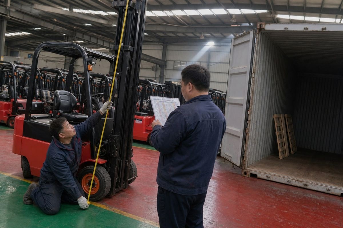 Key factors affecting electric forklift shipping costs from China to Canada (ID#2)