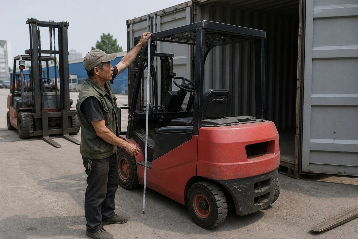 Best forklift sizes for 20FT, 40FT, and 40HQ shipping containers explained (ID#3)