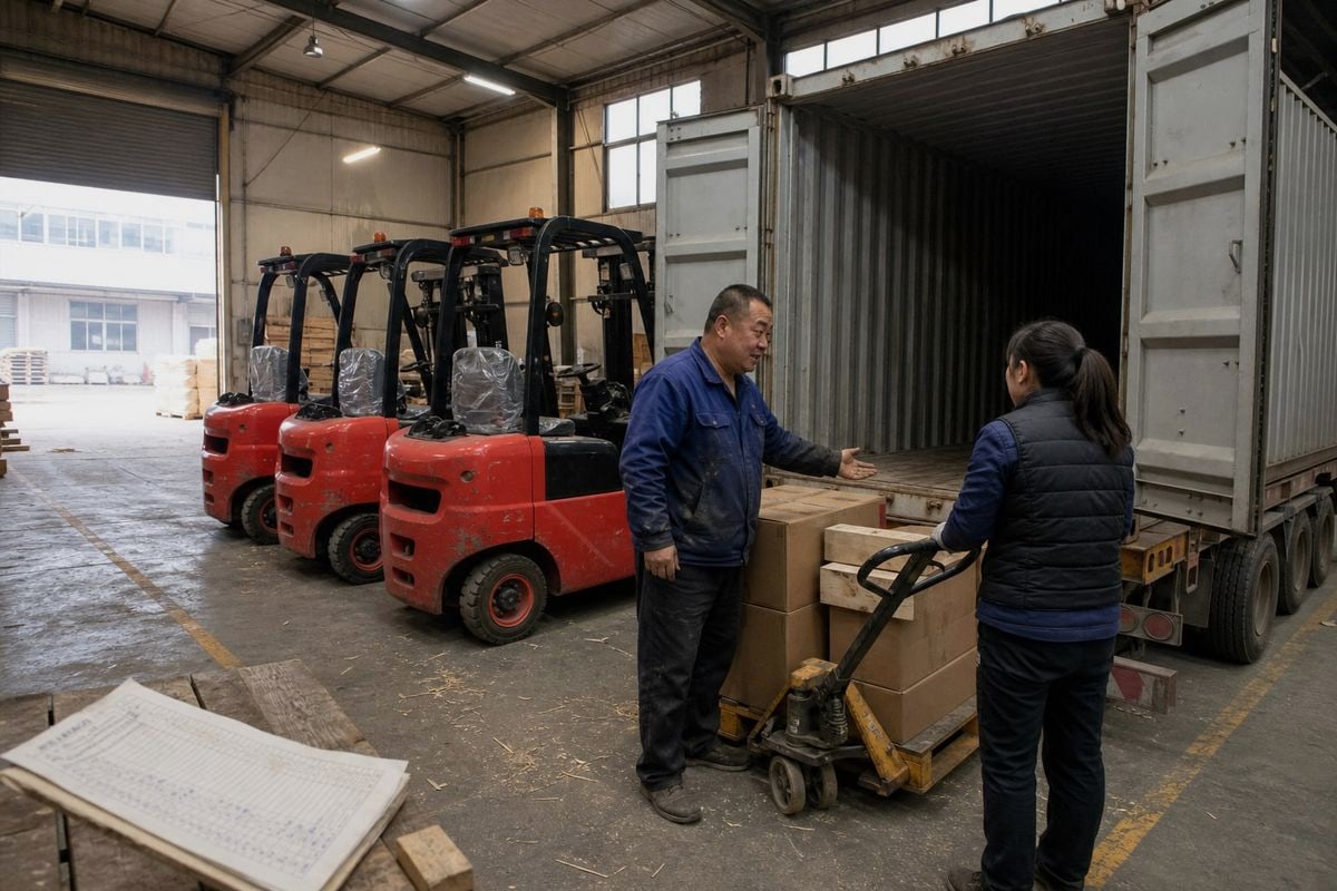 Key factors influencing port charges for shipping electric forklifts from China (ID#3)