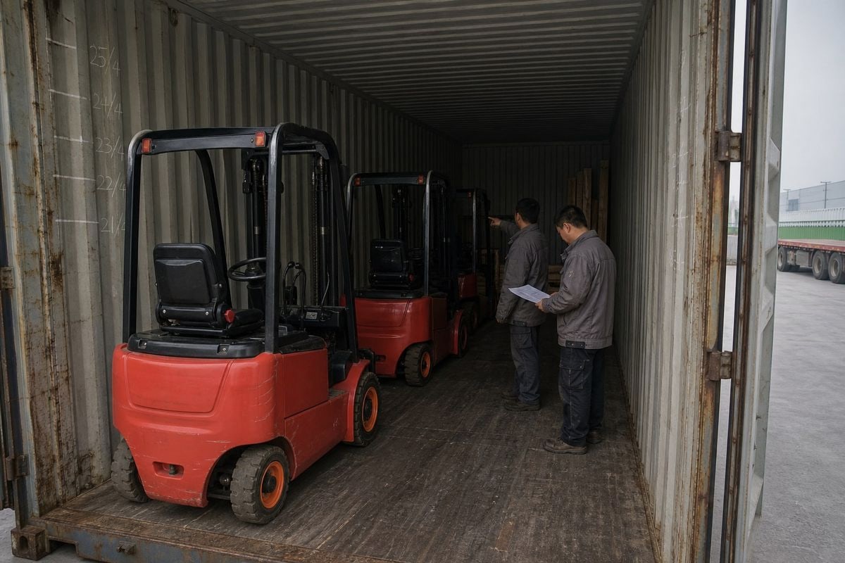 Documentation and precautions needed for shipping a forklift's lithium battery (ID#4)