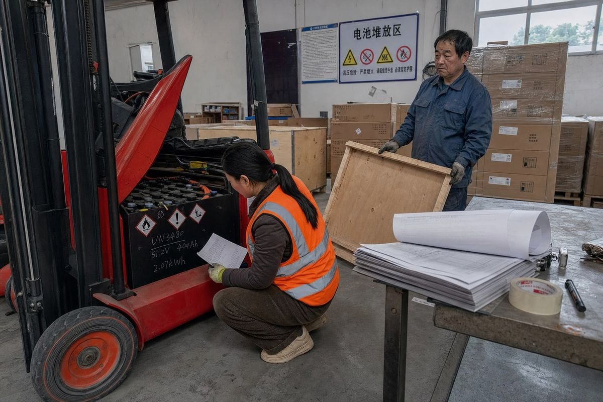 Accurately listing lithium battery UN classification and watt-hour details on packing lists (ID#3)