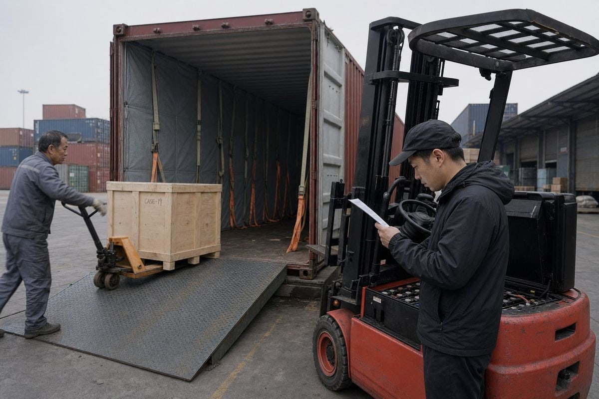 Consolidated packing list format for multiple suppliers and multi-item forklift shipments (ID#5)