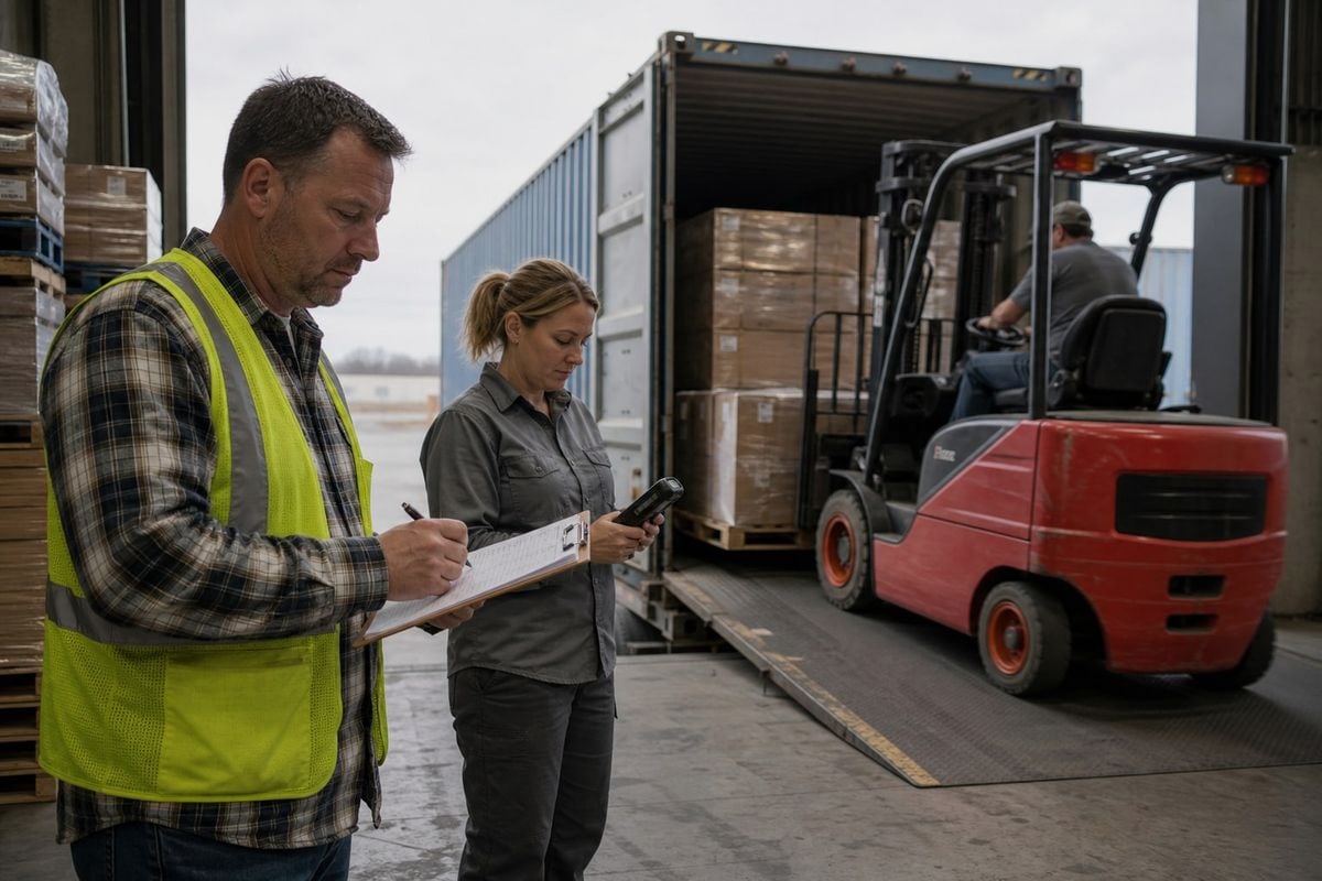 Additional import fees including MPF, HMF, customs bonds, and brokerage costs for forklifts (ID#3)