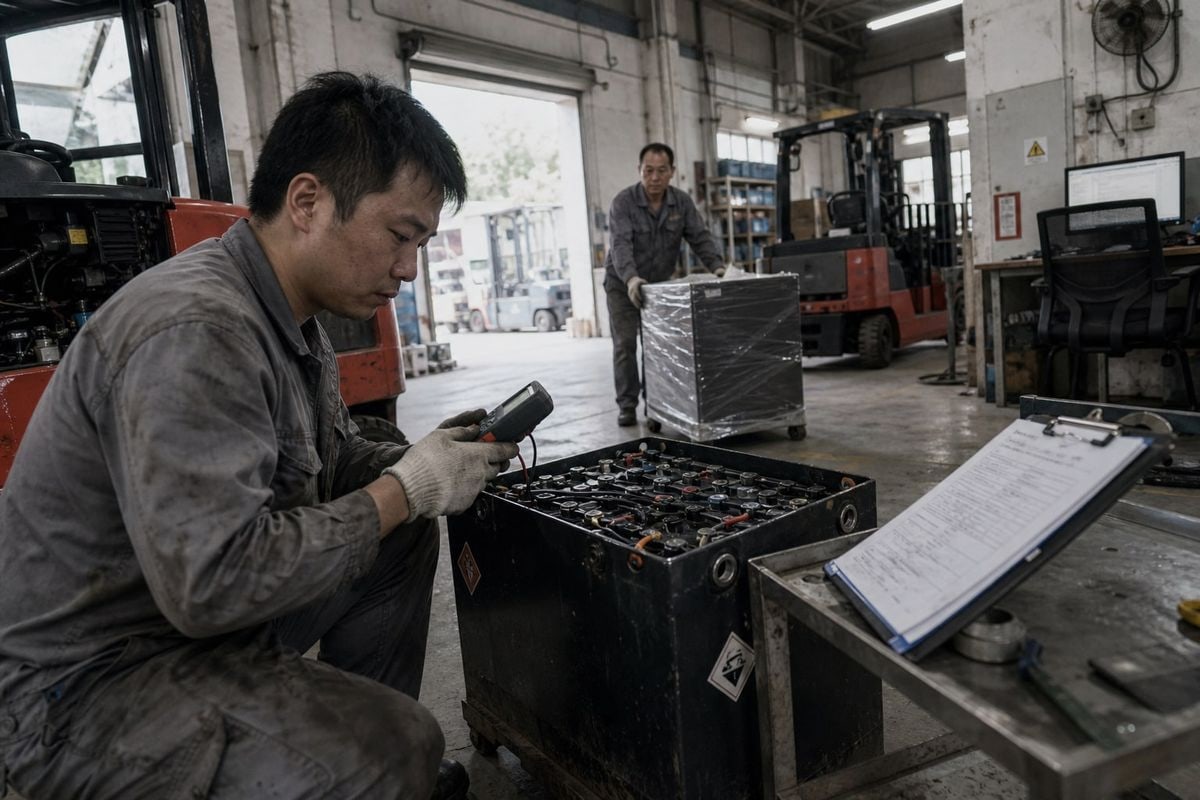 Lithium Battery Documentation UN38.3 test report and SDS documentation for lithium battery forklift customs compliance (ID#3)