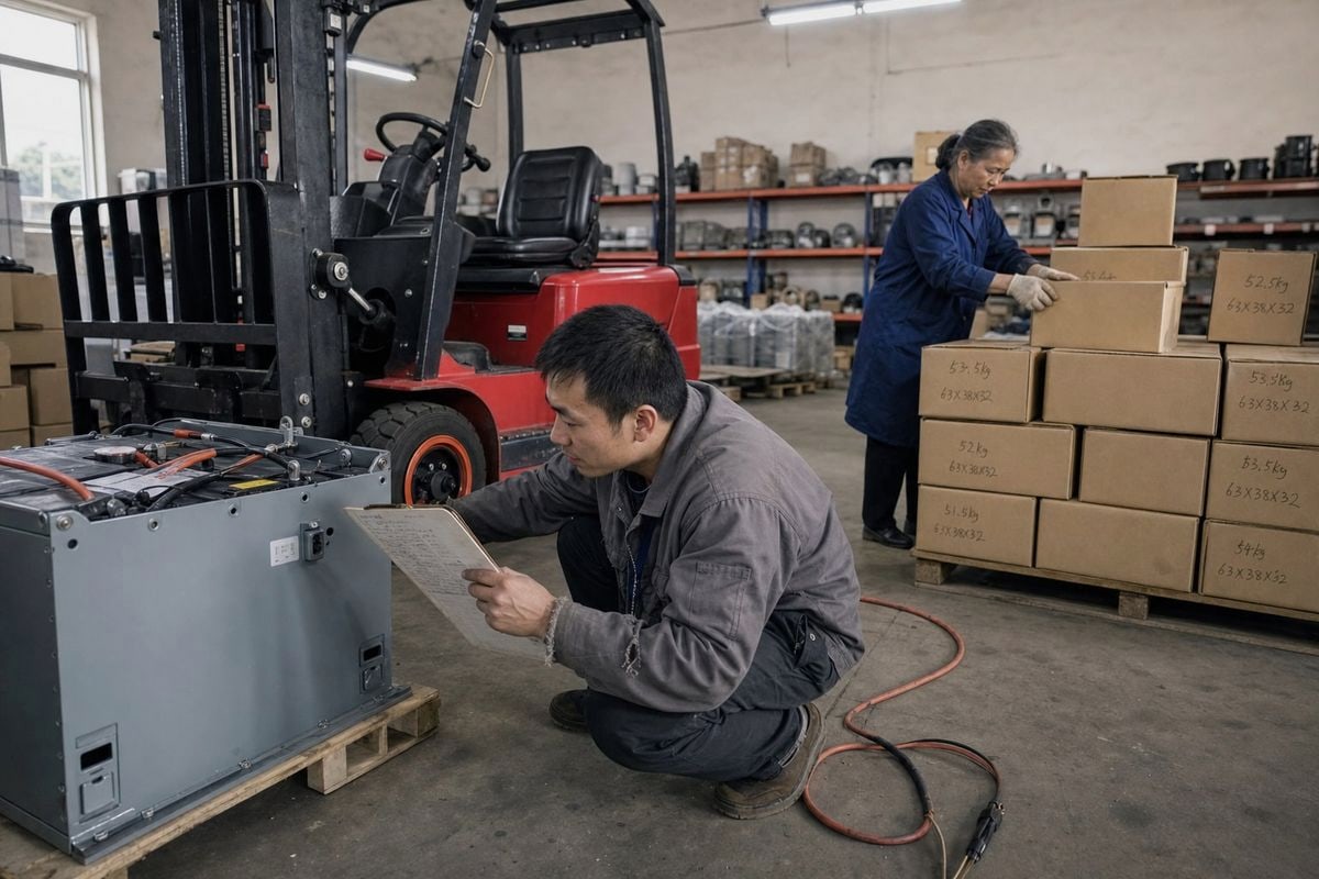 Required documents checklist for importing an electric forklift into Canada (ID#4)