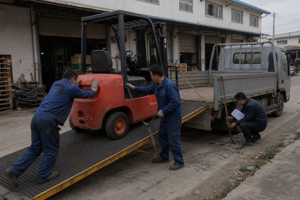 FOB vs EXW comparison for forklift importers sourcing from China (ID#2)