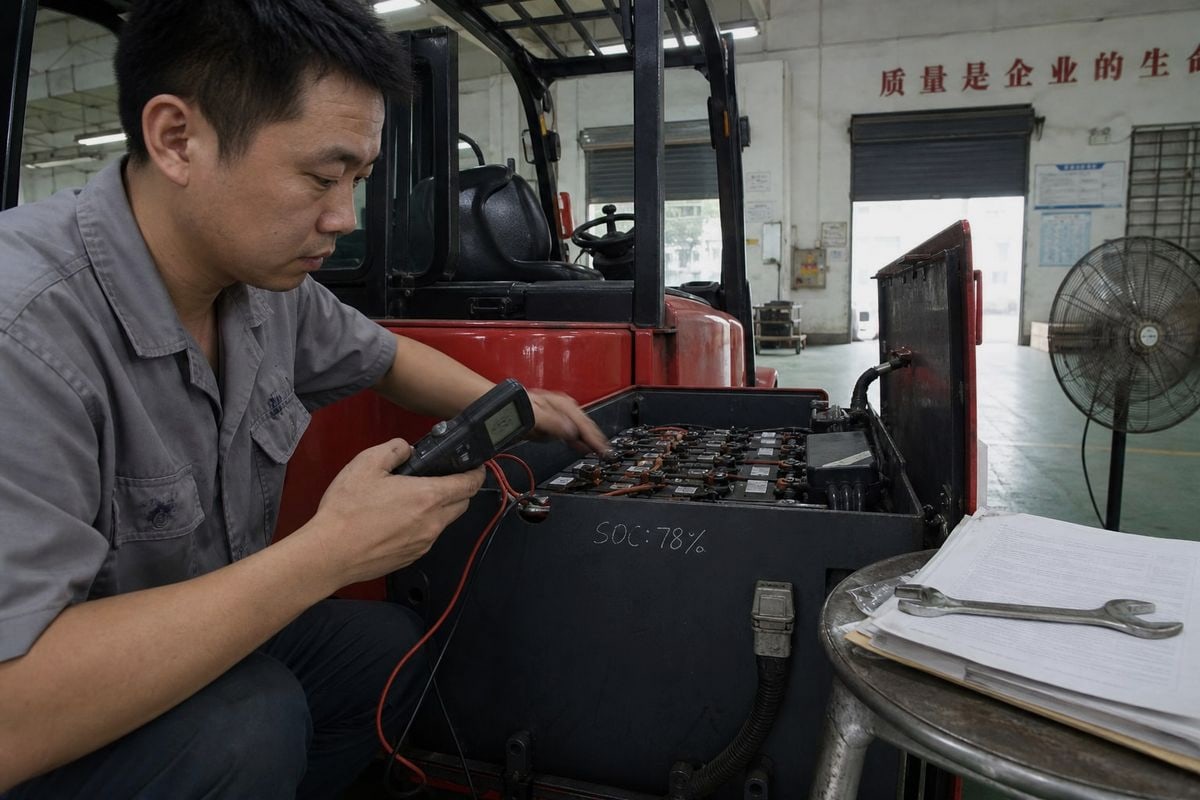 Checklist of documents and details to prepare before booking electric forklift shipping (ID#5)