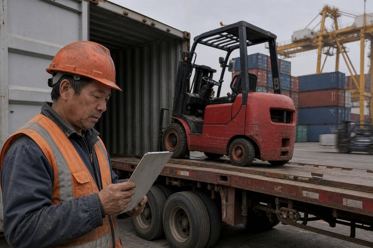 Customs documents and RADAR license needed to clear forklifts through Brazilian customs (ID#4)