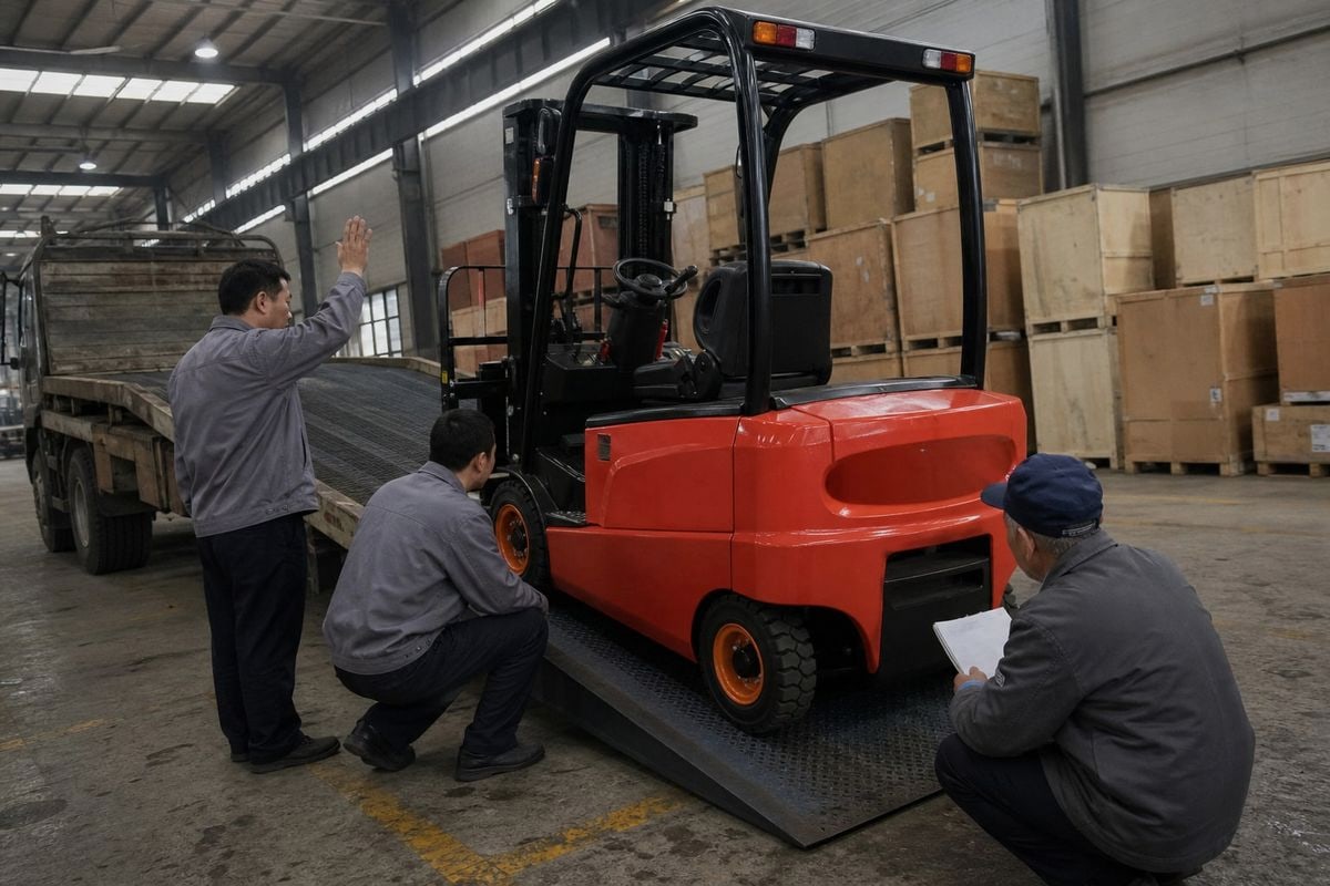 How a rolled booking delays forklift delivery schedule and downstream logistics (ID#5)