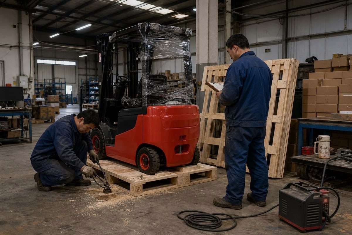 Required documents to prevent customs delays on electric forklift shipments (ID#4)