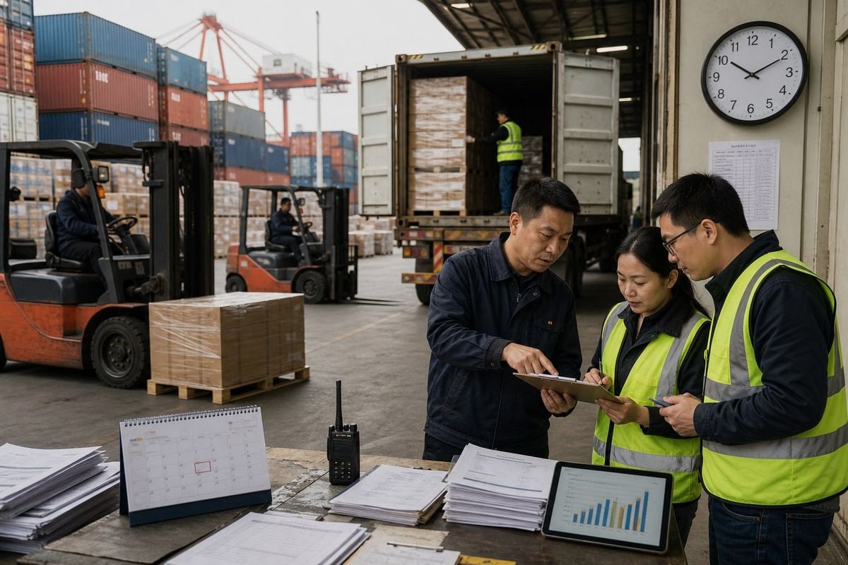 Steps to avoid peak season delays when importing forklifts from China (ID#4)