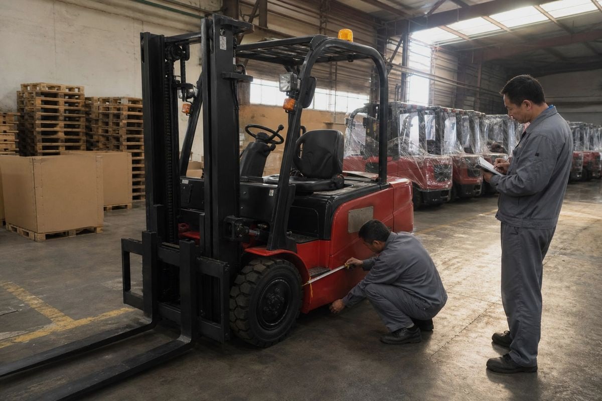 Key factors for selecting shipping lines for electric forklift shipments including dangerous goods and routes (ID#2)