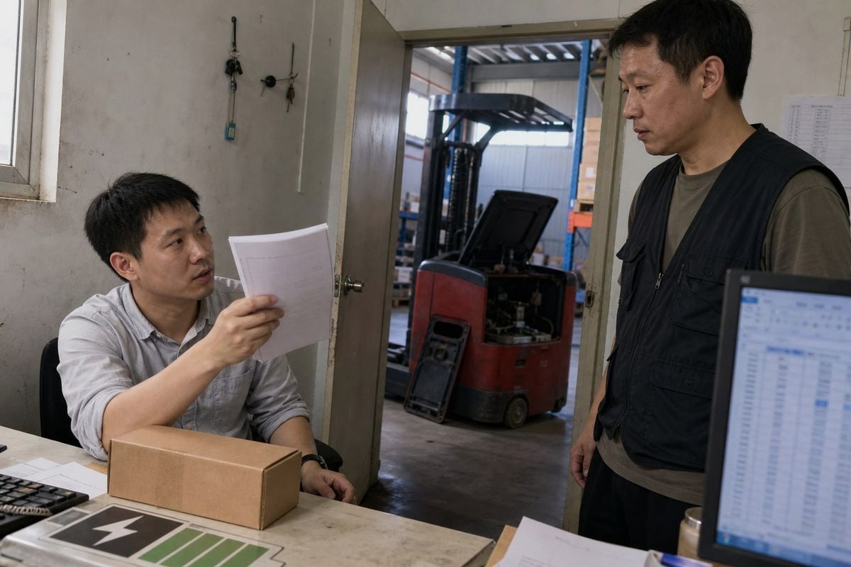 Carrier requirements for handling lithium battery forklift cargo under UN3171 and IMDG Code (ID#3)