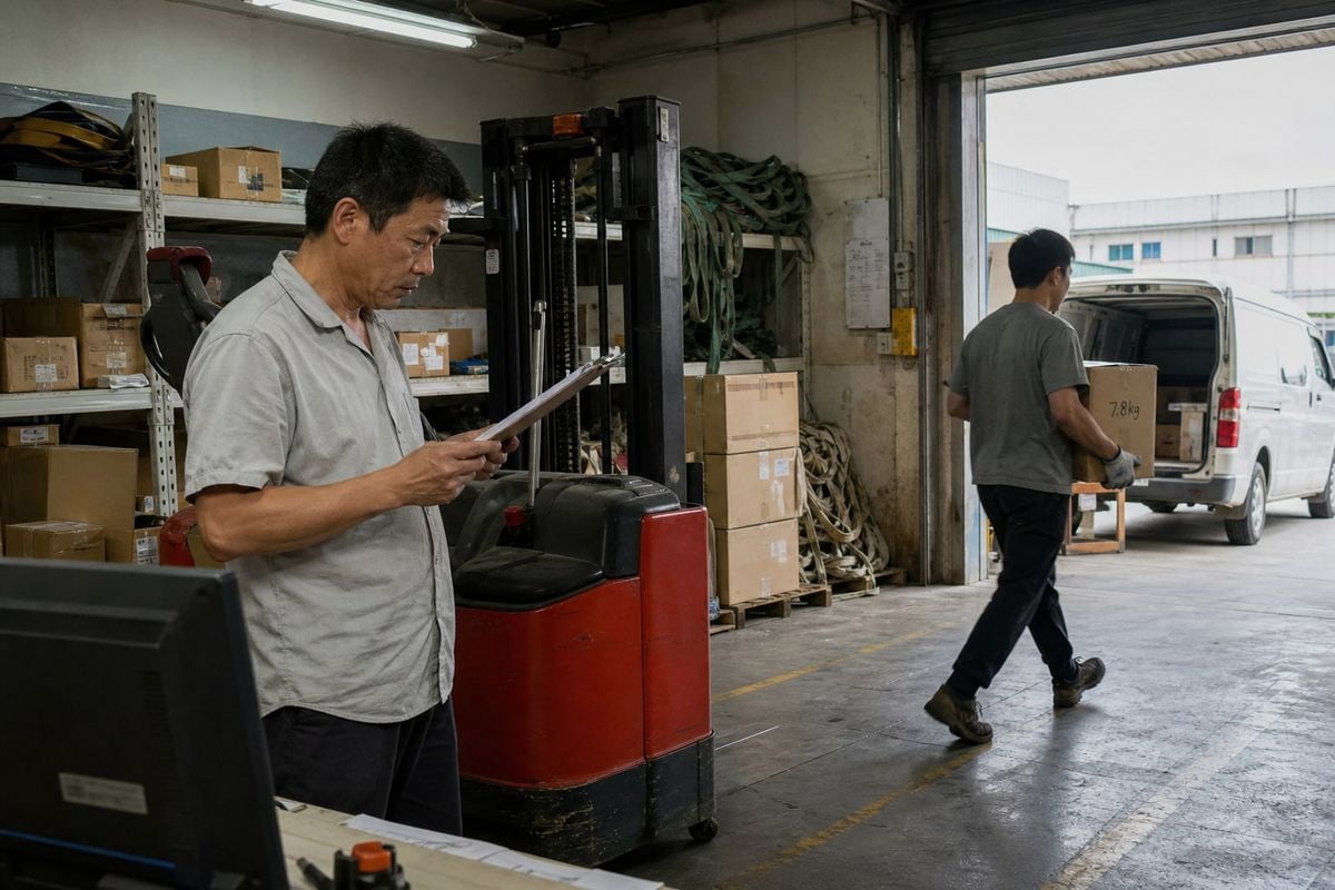 Deciding factors like weight, urgency, battery type for electric forklift freight shipping (ID#2)