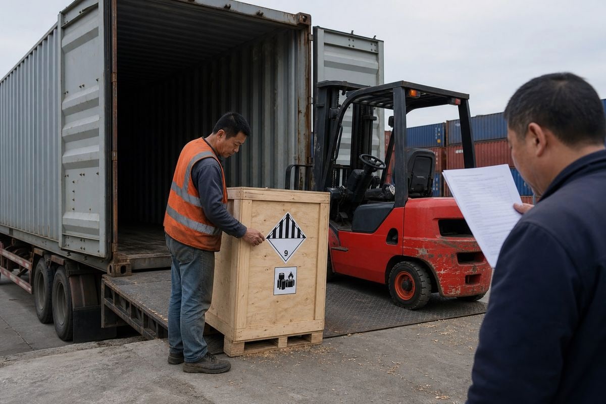 Hidden fees differ between lithium and lead-acid forklift shipments to the USA (ID#5)